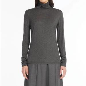 NEW WEEKEND MAX MARA multif turtleneck in dark grey